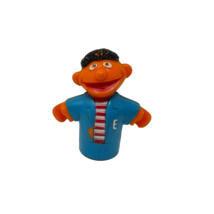 Muppets Vintage 1980 Sesame Street Ernie Plastic 2.5&quot; Figure - £6.84 GBP