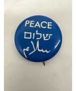 OLD VINTAGE  PEACE PIN BACK BUTTON COLLECTIBLE - $13.82 CAD
