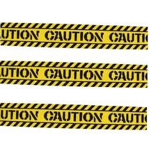 Zombie Prop Building-CAUTION-Barricade Fright Tape-Costume Party Decorat... - $52.47 MXN