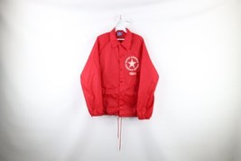 Vtg 80s Champion Mens Medium Spell Out Great America Coach Coaches Jacket USA - £39.40 GBP