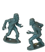 MPC Ring Hand Army Men Toy Soldier plastic military figure marx lot vtg Gray US - £10.97 GBP