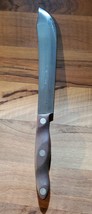 Vintage Cutco No. 22 Butcher Knife Wood Handle 8 Inch Blade Carve Chop - £22.94 GBP