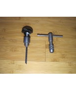 Vintage Tool handles Tool Holders a) Chuck and Bit b) L&amp;H Ratchet - £19.52 GBP