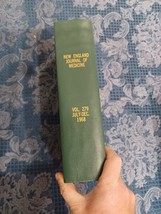 1968 New England Journal of Medicine Bound Vol. 279 - $49.49