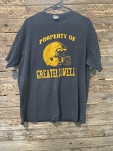Great Lowell Tech Football Shirt Size XL Vtg See Photos! Boston Haverhill  - $34.65