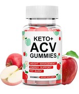 Keto ACV Gummies for Weight Loss, Apple Cider Vinegar 60 Gummies for Wom... - $17.44 CAD
