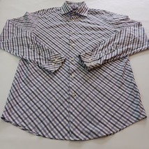 Express Long Sleeve Button Up Shirt Size Medium Men&#39;s Premium Woven 100%... - €9,54 EUR