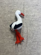 Ty Beanie Baby &quot;Stilts&quot; the stork 1998 with swing tag - £7.07 GBP