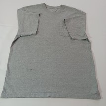 Carhartt Men's Gray Cotton Blend Short Sleeve T-Shirt Measured Chest 49" image 11