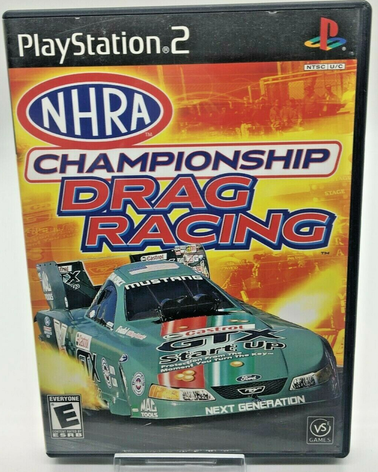 NHRA Championship Drag Racing (Sony PlayStation 2, 2005): COMPLETE PS2 - $14.84
