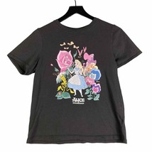 Alice in Wonderland Disney Shirt Womens Size Small H&amp;M Graphic Tee Top G... - £11.87 GBP