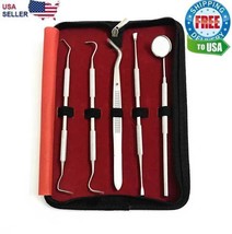  Dental Instrument Tools Scaler 5pcs Oral Hygeine Deep Cleaning Set Kit ... - $11.59