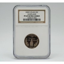 2000 S Clad Maryland State Statehood Quarter 25C NGC PF69 Ultra Cameo - £23.03 GBP