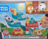 Mega Bloks Peek A Blocks Amusement Park- Big Building- Sensory Imagination - £22.05 GBP