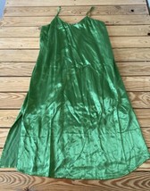 Gap NWT Women’s Sleeveless silky dress size PS Green Ac - $27.62