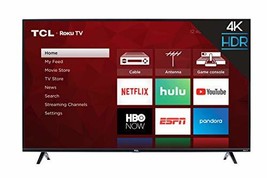 TCL 43S425 43 Inch 4K Ultra HD Smart ROKU LED TV (2018) - $391.00