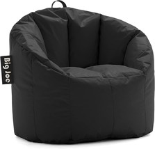 Black Smartmax Big Joe Milano Stretch Limo Beanbag Chair. - $70.98