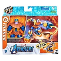 NEW SEALED 2022 Avengers Bend and Flex Mission Fire Mission Thanos Action Figure - £23.73 GBP