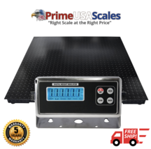 Pallet Scale 5 Year Warranty 5x5 Heavy Duty 60&quot; x 60&quot; Floor Scale 2,500 lb - £715.29 GBP