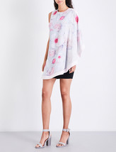 TED BAKER LONDON Agostia Chelsea Floral Jersey Chiffon Dress Sz 3 (US 8-... - $179.00