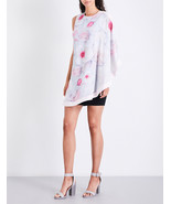 TED BAKER LONDON Agostia Chelsea Floral Jersey Chiffon Dress Sz 3 (US 8-10) New - $179.00