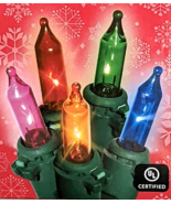 Merry Brite Multi-Color Mini Lights 150 COUNT Heavy Duty String Lights 3... - €13,55 EUR