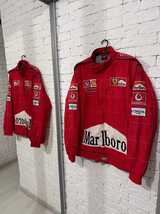 Vintage Marlboro Ferrari Michael Schumacher Racing Jacket F1 – Size XXL ... - $245.00