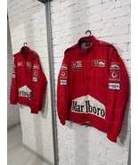 Vintage Marlboro Ferrari Michael Schumacher Racing Jacket F1 – Size XXL ... - $245.00