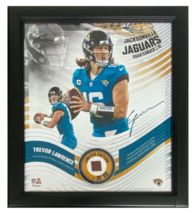 Trevor Lawrence Jaguars Framed 15&quot; x 17&quot; Game Used-Football Collage LE 1... - $295.00