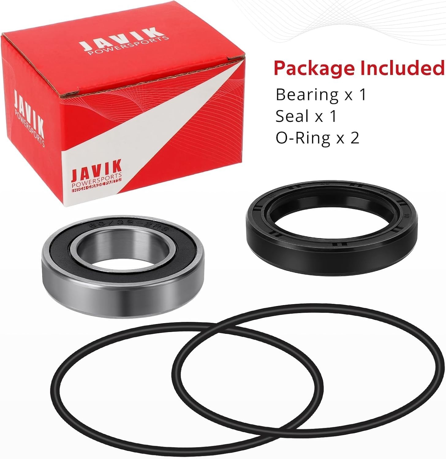 Left Rear Axle Wheel Bearing & Seal, OEM# 91055-HN5-681 91255-HA0-681 91320-H Item image 7