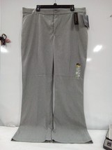 Lee Womens Pants Sz 18 Gray Flex Motion Regular Fit Mid Rise Trouser | 23 C AW - £14.77 GBP
