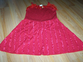 Size Medium 8-10 Disney HSM High School Musical Gabriella Red Costume Dr... - £18.83 GBP