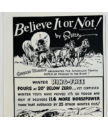 1940 MacMillan Motor Oil Ring Free Advertisement Automobilia Ripley&#39;s DWJ5C - $13.96 CAD
