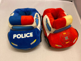 Boys Slippers Shoes Police Fire Toddler New - $13.98