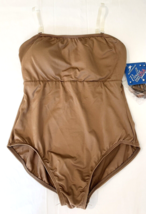 Motionwear 2485 Convertible Strap Leotard, Mocha, Women&#39;s Size 1X, NWT - $346.60 MXN