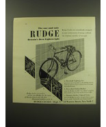 1949 Rudge Bicycles Advertisement - Britain&#39;s best lightweight - £14.55 GBP
