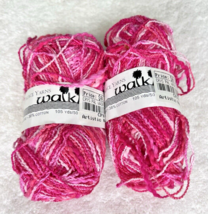 Crystal Palace Yarns Waiki Pink  3001 2 Skeins 105 Yards each - $9.41