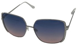 Guess Sunglass Womens Nickeltin Oversized Square Smoke Gradient Lens GF0409. 11W - £21.42 GBP