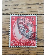 Great Britain Stamp Queen Elizabeth II 2 1/2d Used 296 Circular Cancel - $0.99