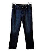 Calvin Klein Mens Straight-Fit Stretch Jeans Dark Wash 34x32 (Actual 34x... - $31.52