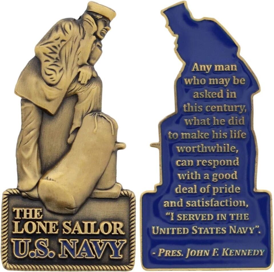 US Navy Lone Sailor Challenge Coin - $19.99