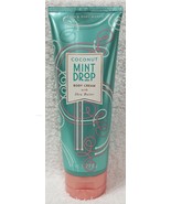 Bath Body Works COCONUT MINT DROP Body Cream Shea Butter Soft 8 oz/226g ... - £31.57 GBP