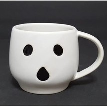 NEW RARE Pottery Barn Ghost Shaped Mug 16 OZ Stoneware - $39.99