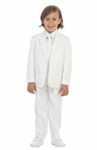 Boys White Slim Suit (Scholar) - $1,308.45 MXN+