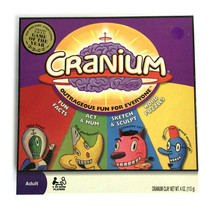 NEW Cranium Board Game Adult Version By Hasbro 2008 Box Shows Shelf Wear - £25.23 GBP