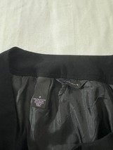 Investments Women's Black Rear Zipper A-Line Pull-On Skirt Size 6 Waist 29" image 5