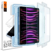 Spigen Tempered Glass Screen Protector [GlasTR EZ FIT] designed for iPad... - £33.86 GBP
