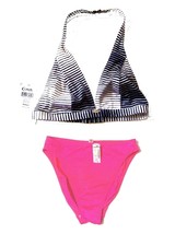 Sunsets Hot Shot Black &amp; Hot Shot Coral Bikini Swimsuit Separates Size XS-XL NWT - £31.64 GBP+