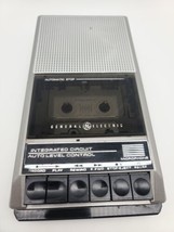 General Electric Slim AC/DC Cassette Tape Recorder Model No. 3-5016 *WORKING* - £36.65 GBP