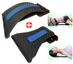 Back Stretcher (2 in 1) Neck Stretcher for Cervical Pain, Sciatica Pain  Relief - £16.13 GBP